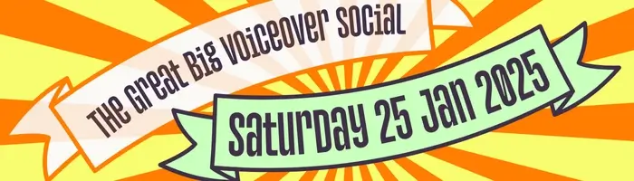 great big voiceover social web banner